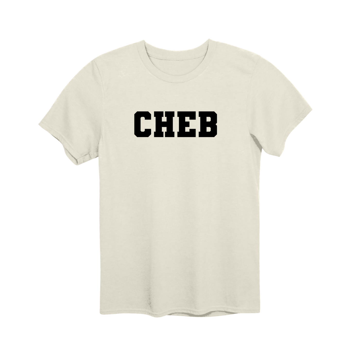 Cheb město, černé klasická linie unisex tričko | PandaTees